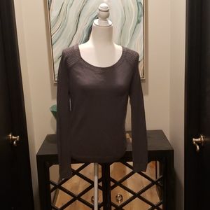 Gap Sweater with Mesh Sleeves